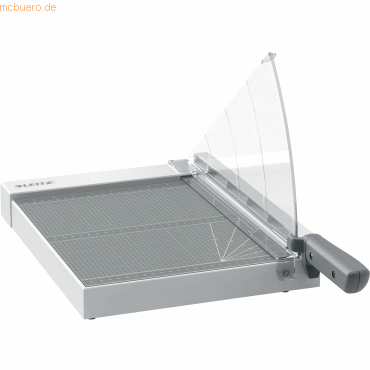 Leitz Precision Home A4 Guillotina de Papel A4 - Corta hasta 8 Hojas - Cuchilla de Acero Inoxidable Templado - Compacta y Ligera - Color Gris Antracita