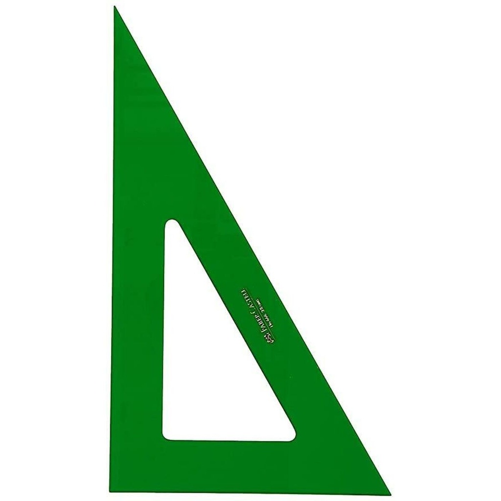 Faber-Castell Cartabon Tecnico 32cm - Sin Graduacion - Color Verde Transparente
