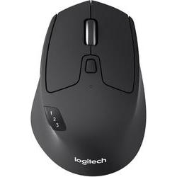 Logitech M720 Triathlon Raton Inalambrico Bluetooth 1000dpi - 7 Botones - Uso Diestro - Color Negro