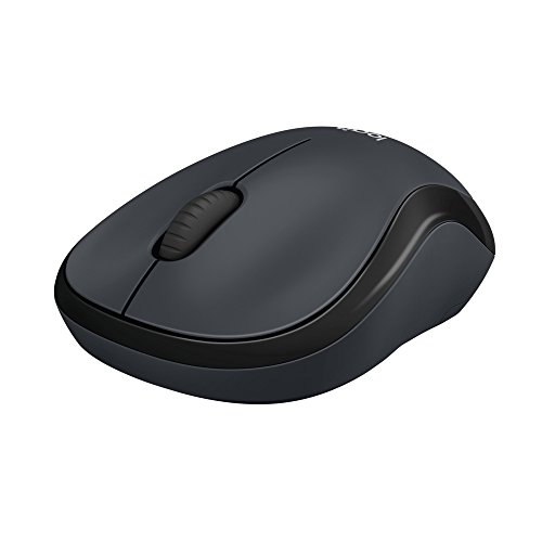 Logitech M220 Silent Raton Inalambrico 1000dpi - Silencioso - 3 Botones - Uso Ambidiestro - Color Gris