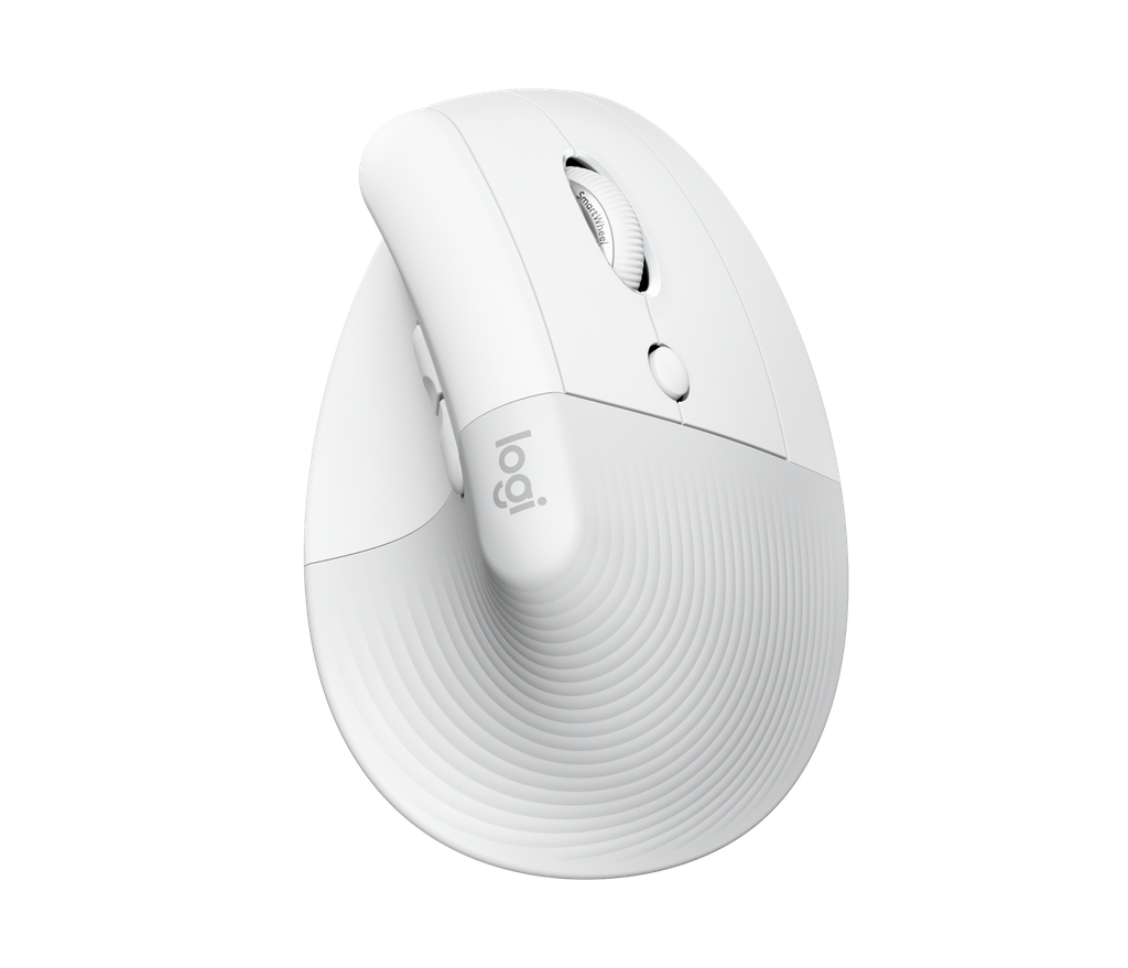 Logitech Lift for MAC Raton Vertical Bluetooth e Inalambrico USB 4000dpi - 5 Botones - Uso Diestro