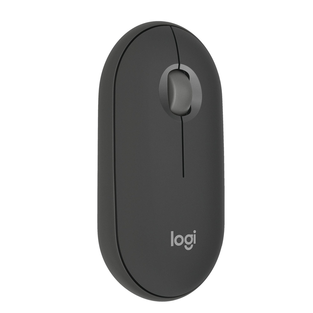 Logitech Pebble Mouse 2 M350s Raton Inalambrico USB 1000dpi - Multidispositivo - Uso Ambidiestro - Color Grafito