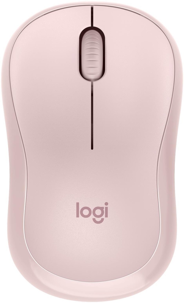 Logitech M240 Silent Raton Bluetooth - 3 Botones - Uso Ambidiestro - Color Rosado