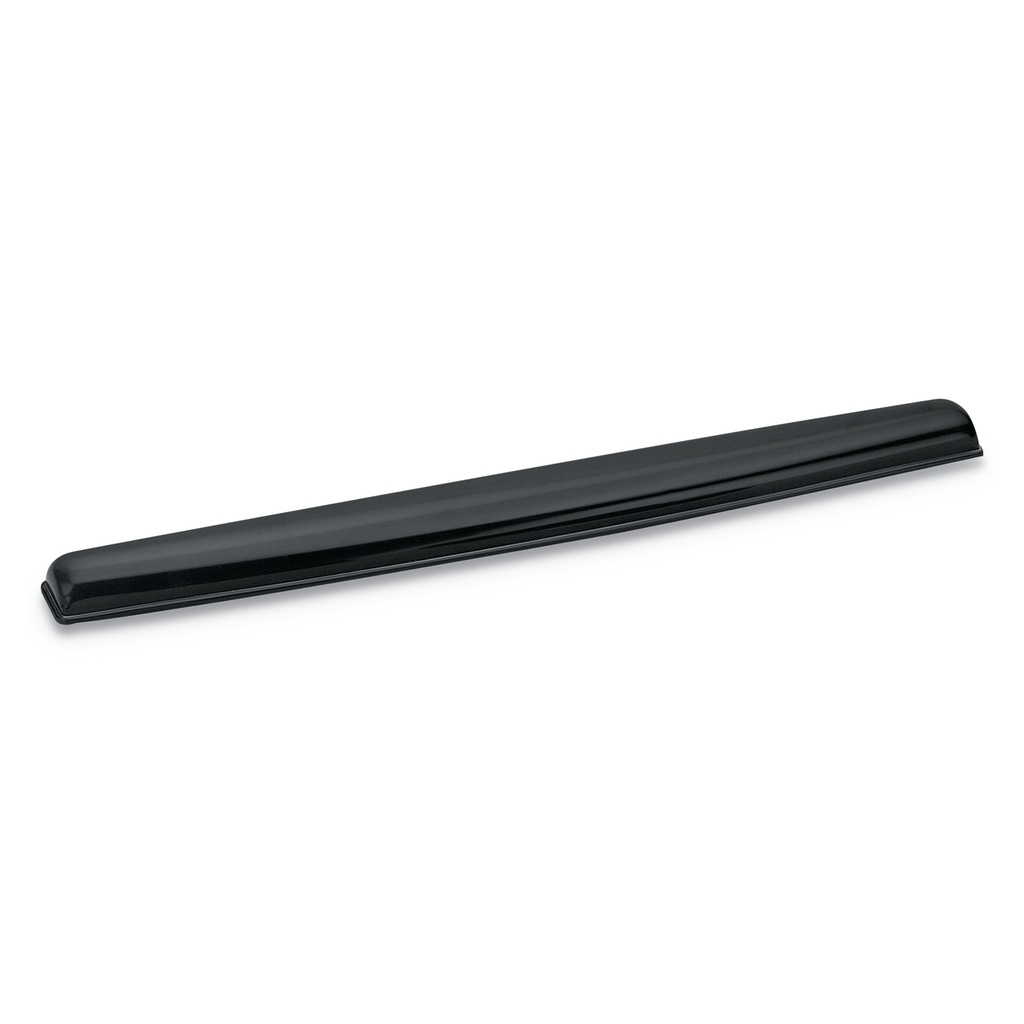 Fellowes Crystal Reposamuñecas de Gel para Teclado - Resistente a las Manchas - Base Antideslizante - Color Negro