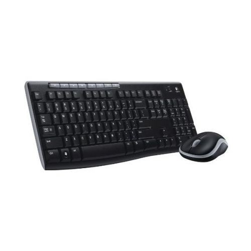 Logitech MK270 Pack Inalambrico USB Teclado Multimedia + Raton 1000dpi 3 Botones - Uso Ambidiestro - Color Negro