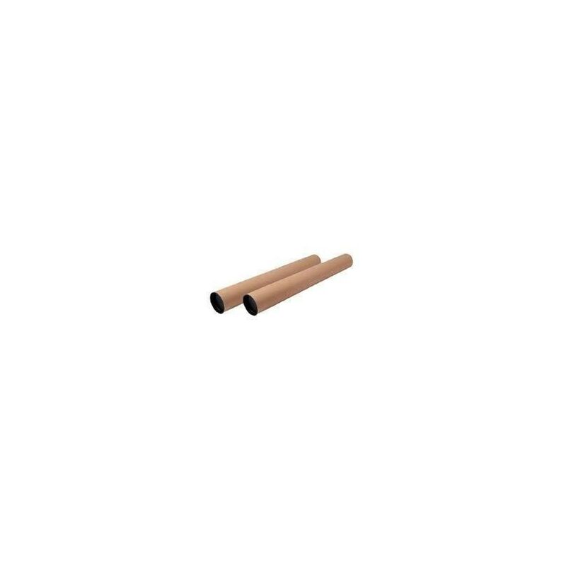 Faibo Tubo Portaplanos de Carton con Tapas de Plastico 460X60mm