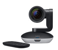 Logitech PTZ Pro 2 Full HD 1080p USB - Funcion Panoramica, Inclinacion y Zoom 10x - Campo de Vision 90º - Mando a Distancia - Cable de 3m - Color Negro
