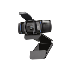 Logitech C920e Webcam Full HD 1080p USB 3.2 - Enfoque Automatico - Microfonos Integrados - Tapa de Obturador - Campo Visual de 78º - Cable de 1.50m - Color Negro