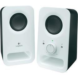 Logitech Z150 Altavoces Multimedia 2.0 6W - Entrada Jack 3.5mm - Toma de Auriculares - Cable de 1.80m - Color Blanco