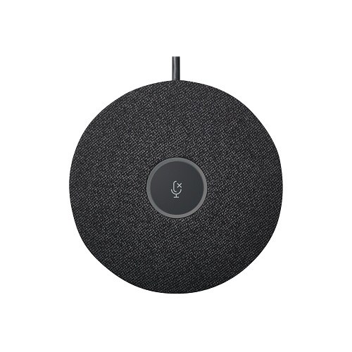 Logitech Rally Microfono de Expansion - Color Negro