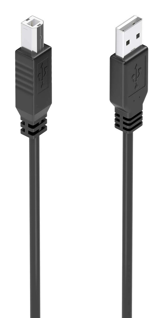 Aisens Cable USB 2.0 con Amplificador - Tipo A/M-B/M - 10m - Color Negro