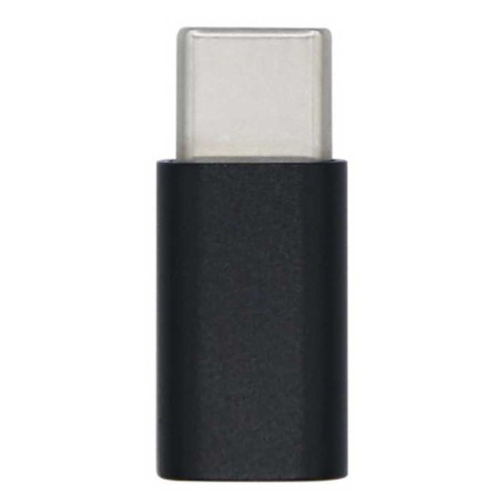 Aisens Mini Adaptador USB-C USB 2.0  - Tipo Micro-B/H-USB-C/M - Color Negro