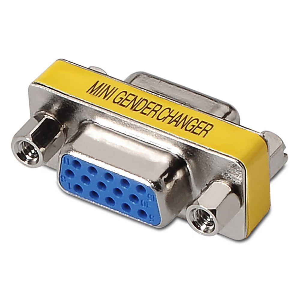 Aisens Adaptador SVGA - HDB15/H-HDB15/H - Color Amarillo