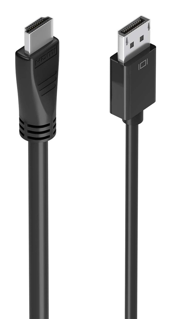 Aisens Cable Conversor DISPLAYPORT a HDMI 4K@60HZ - DP/M-HDMI/M - 5.0m - Color Negro