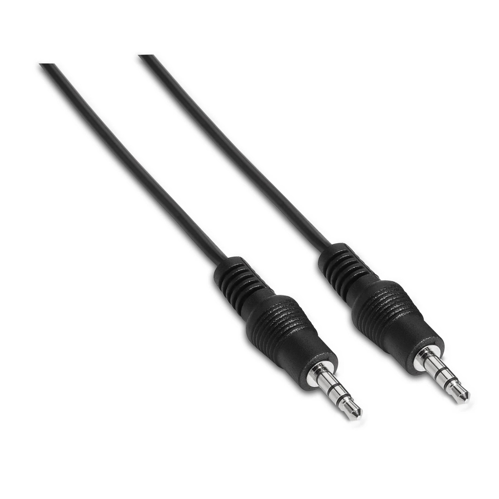 Aisens Cable Audio Estereo - JACK 3.5/M-JACK 3.5/M - 3.0m - Color Negro