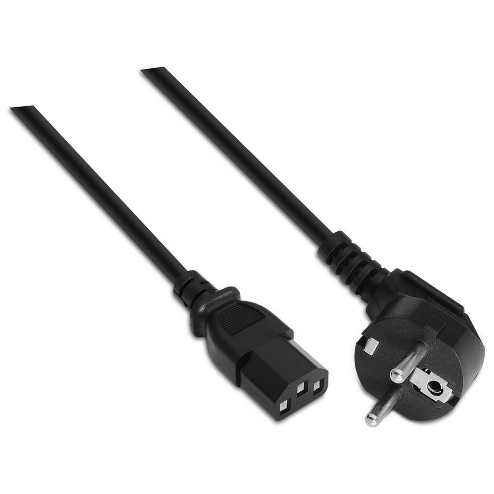 Aisens Cable Alimentacion CPU - CEE7/M-C13/H - 10m - 100% Cobre Puro AWG18 - Color Negro