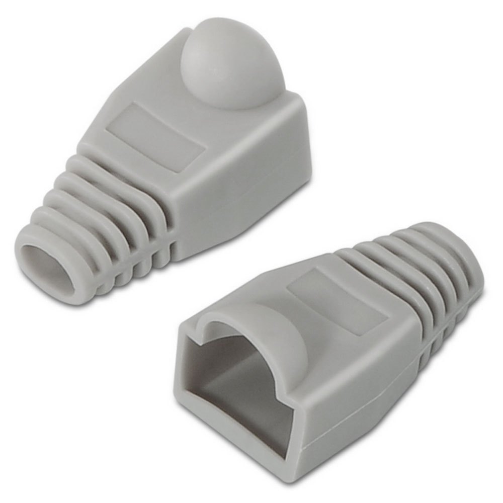 Aisens Pack de 10 Fundas RJ45 - Color Gris