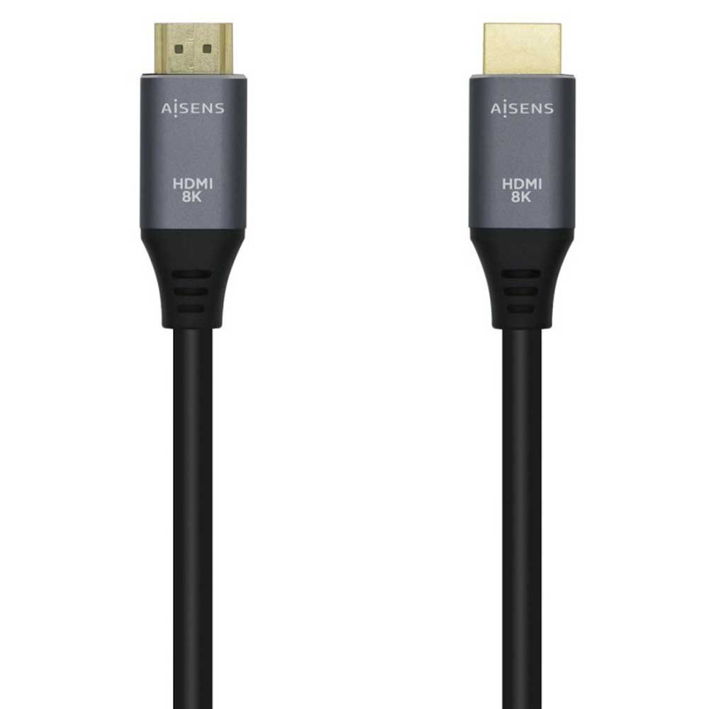 Aisens Cable HDMI V2.1 Ultra Alta Velocidad 8K@60Hz 48Gbps - A/M-A/M - 1.0m - Color Negro