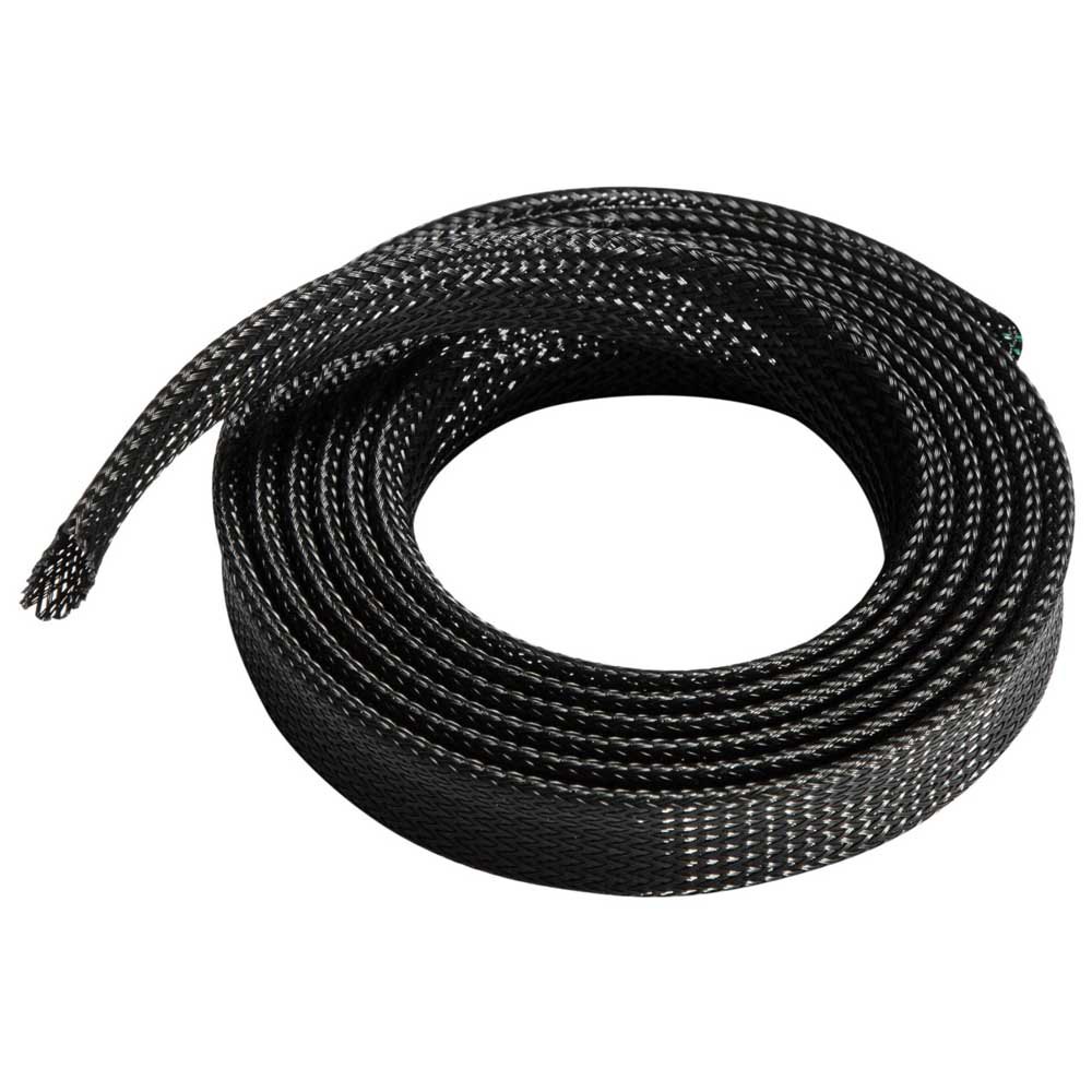 Aisens Organizador De Cable Poliester 20mm - 1.0m - Color Negro
