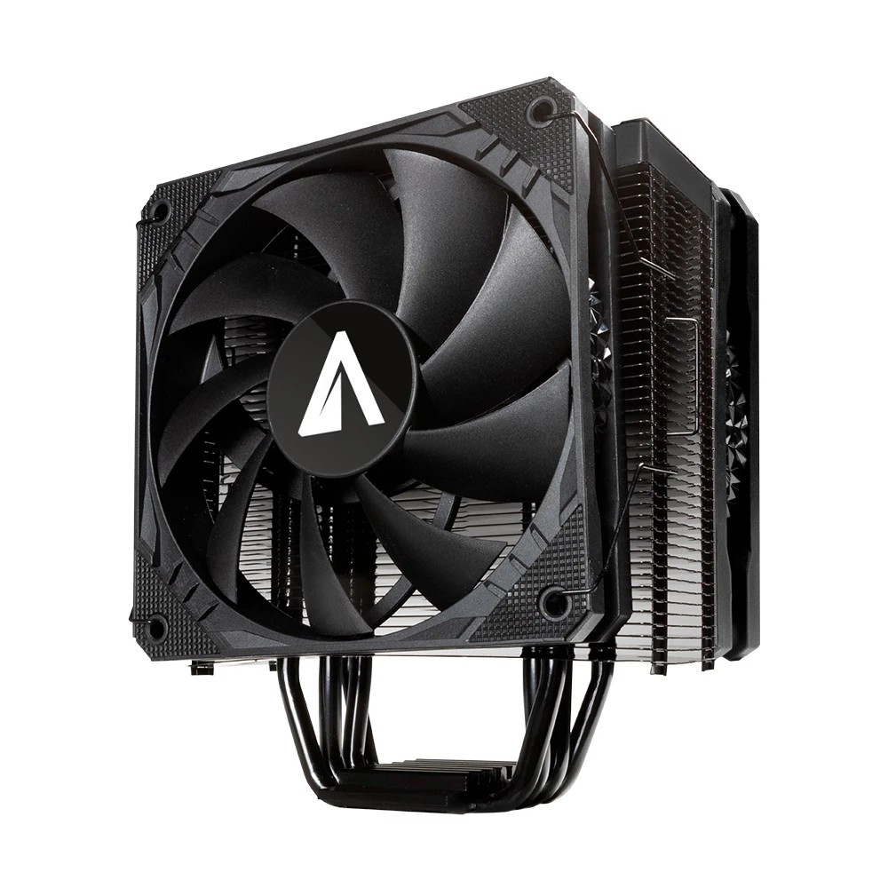 Abysm Gaming Snow IV Ventilador CPU 120mm con Disipador 4 Heatpipes - Velocidad Max. 1600rpm - Color Negro