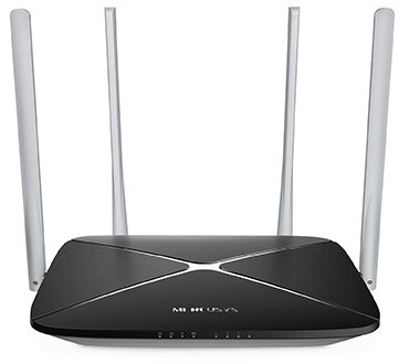 Mercusys Router Inalambrico AC1200 Dual Band - 5 Puertos - 10/100Mbps - 4 Antenas 5dBi