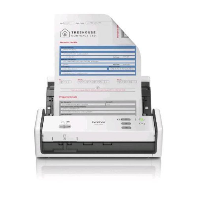Brother ADS1300 Escaner Documental 1200 x 1200 DPI Duplex - Hasta 20ppm - Alimentador Automatico
