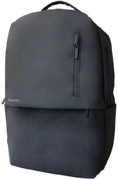 Approx Mochila para Portatil 15.6" - Resistente al Agua - Acolchado Interior de Alta Calidad - Negro
