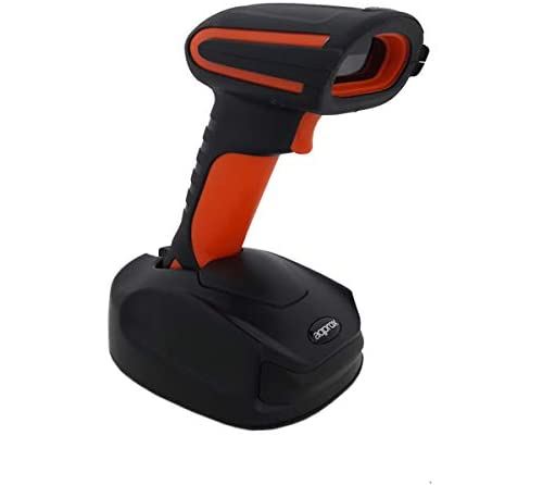 Approx Lector de Codigos de Barras 1D/2D Inalambrico Bluetooth, RF y USB - Indicador LED y Beeper - Velocidad 60 fps. - Autonomia hasta 12h