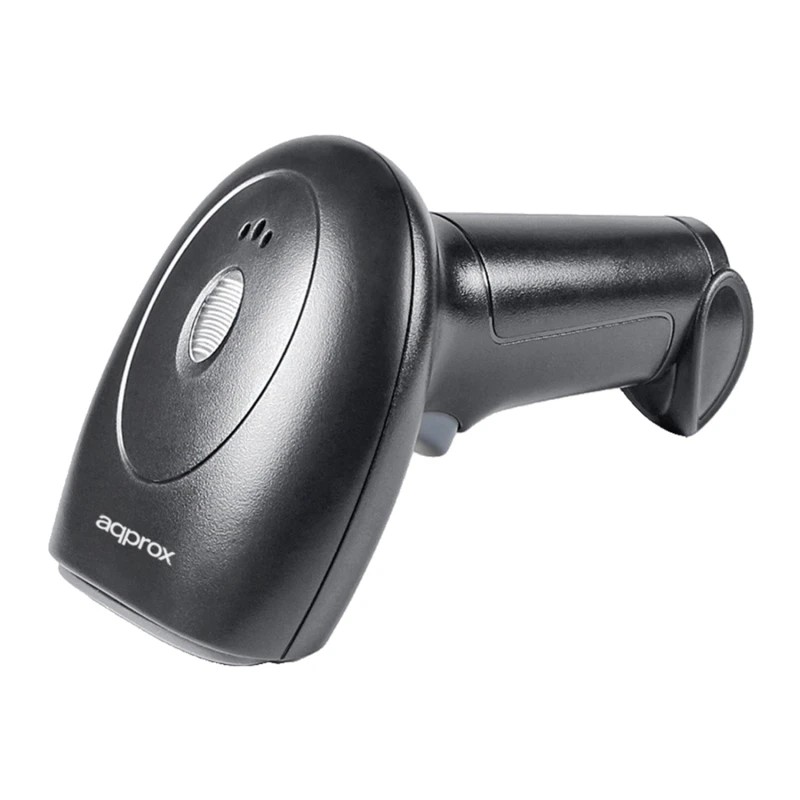 Approx Lector de Codigos de Barras 1D/2D - Indicador LED y Beeper - Velocidad de Escaneo 30fps - Disparo Automatico