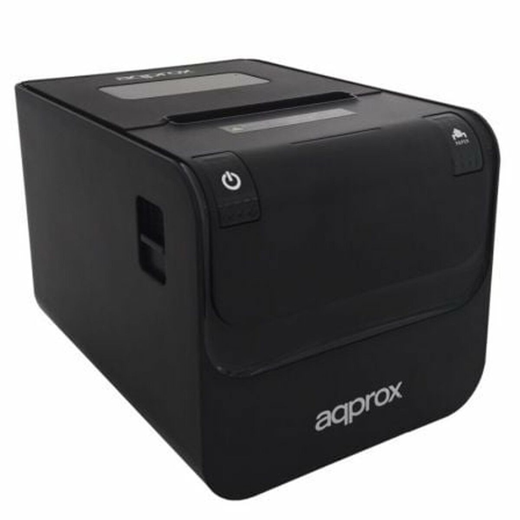 Approx Impresora Termica de Recibos WiFi - Resolucion 203dpi - Velocidad 250mm/s - USB, RJ11 - Auto-Corte y Corte Manual
