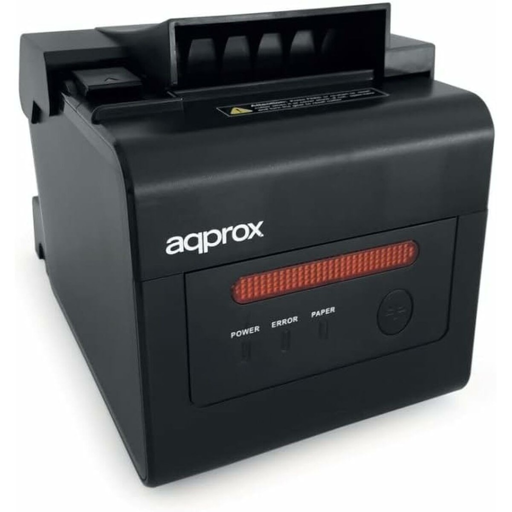 Approx Impresora Termica de Recibos WiFi + LAN - Resolucion 203dpi - Velocidad 300mm/s - USB, RJ-11, LAN - Auto-Corte y Corte Manual