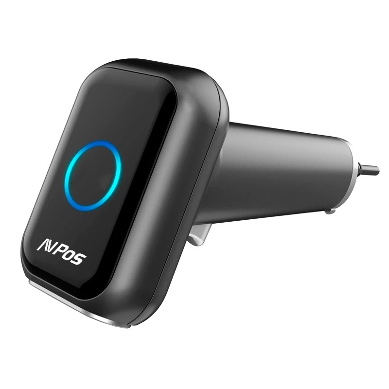 AVPos AVP-260-2D Lector de Codigos Alto Rendimiento - Lectura Codigos 1D, 2D y QR - Escaneo Manual y Automatico - USB - Color Negro