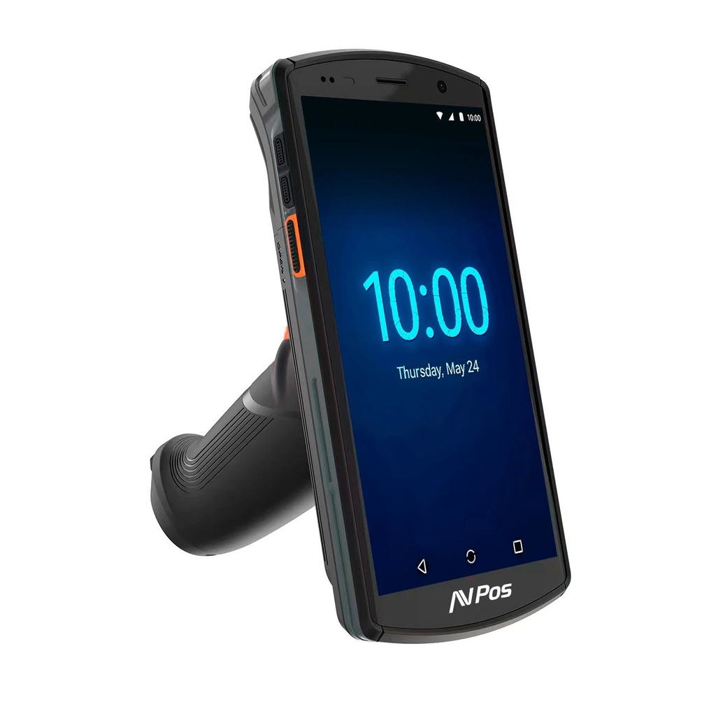 AVPos Capturador PDA Pistola DC500 5.7" OctaCore - 4GB - 64GB - WIFI BT NFC 4G  - 5000mAh - Escaner de Codigos de Barras 2D