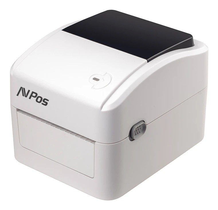 AVPos AVP-E42 Impresora Termica de Etiquetas - Resolucion 203 DPI - Velocidad 152 mm/s - USB - Color Blanco