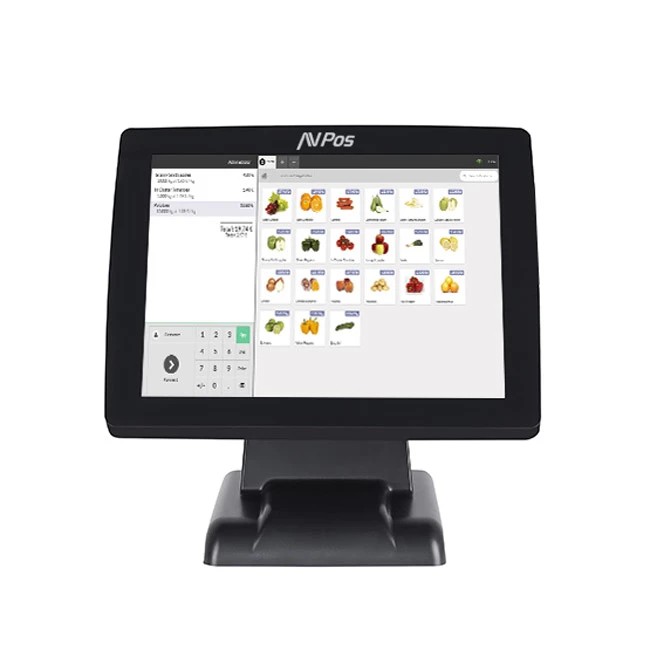 AVPos TPV K3000 15 Tactil - I5 - 8gb Memoria - SSD 128gb - VGA, HDMI - WIFI, LAN - Color Negro