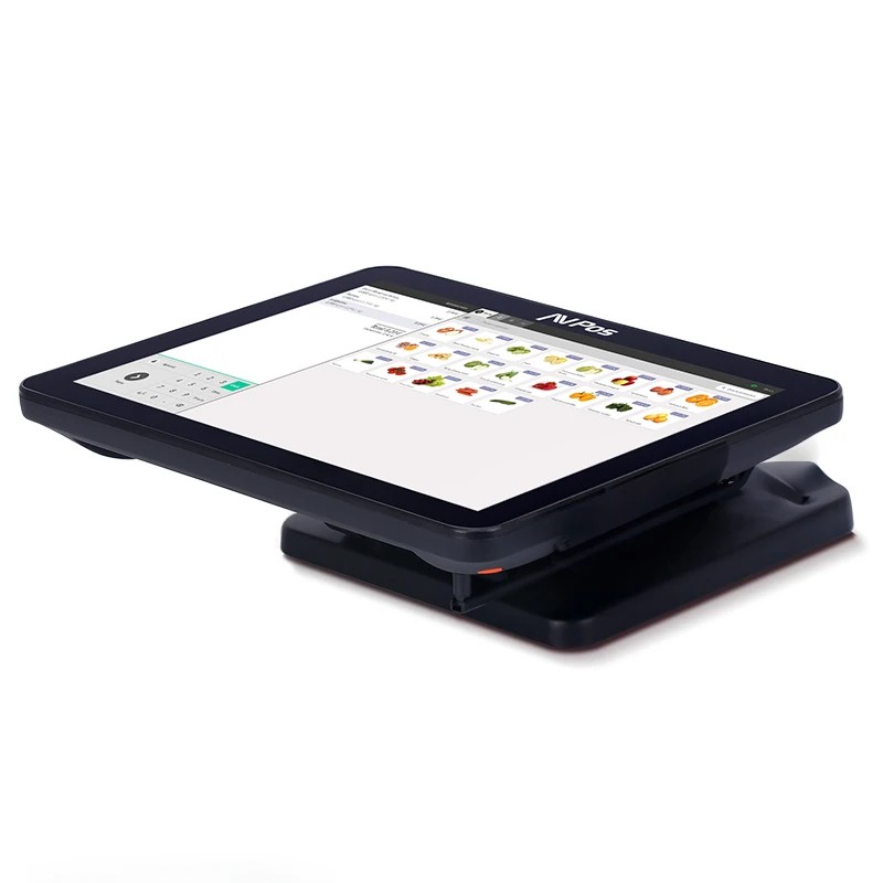 AVPos TPV K5000 Flex Aluminio 15 Tactil - I5 - 8gb Memoria - SSD 128gb - VGA, HDMI, Serie - WIFI, LAN - Color Negro