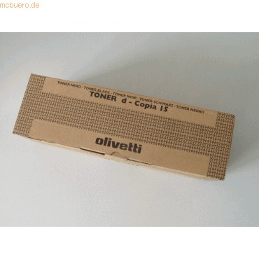 Olivetti D-Copia 15/D-Copia 20 Negro Cartucho de Toner Original - B0360