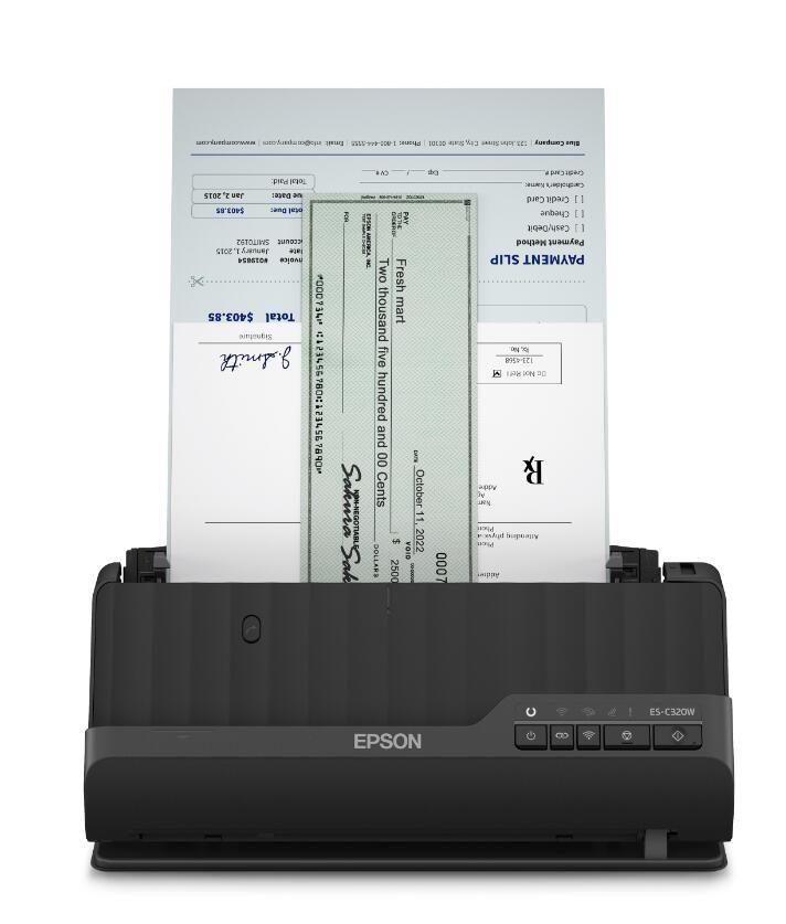 Epson ES-C320W Escaner Compacto WiFi A4 600dpi