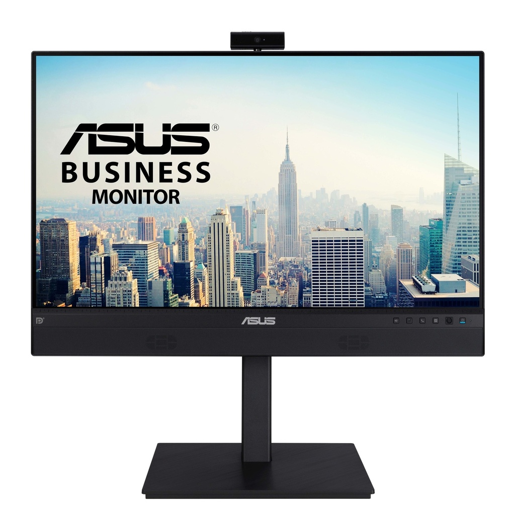 Asus Monitor 23.8" LED IPS FullHD 1080p - Respuesta 5ms - Ajustable en Altura, Giratorio e Inclinable - Webcam, Altavoces Incorporados - Angulo de Vision 178º - 16:9 - USB-A, USB-C, HDMI, DisplayPort - HUB 4xUSB 3.2 Gen1 - VESA 100x100mm