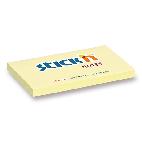 Bismark Bloc de 100 Notas Adhesivas 76x127mm - Color Amarillo