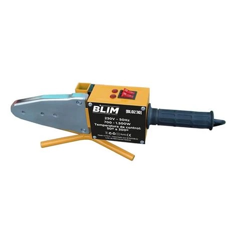 Blim Maquina de Soldar Tuberia PPR 700-1500W - Temperatura de Control 50º a 300º - Incluye Maletin de Transporte con Accesorios