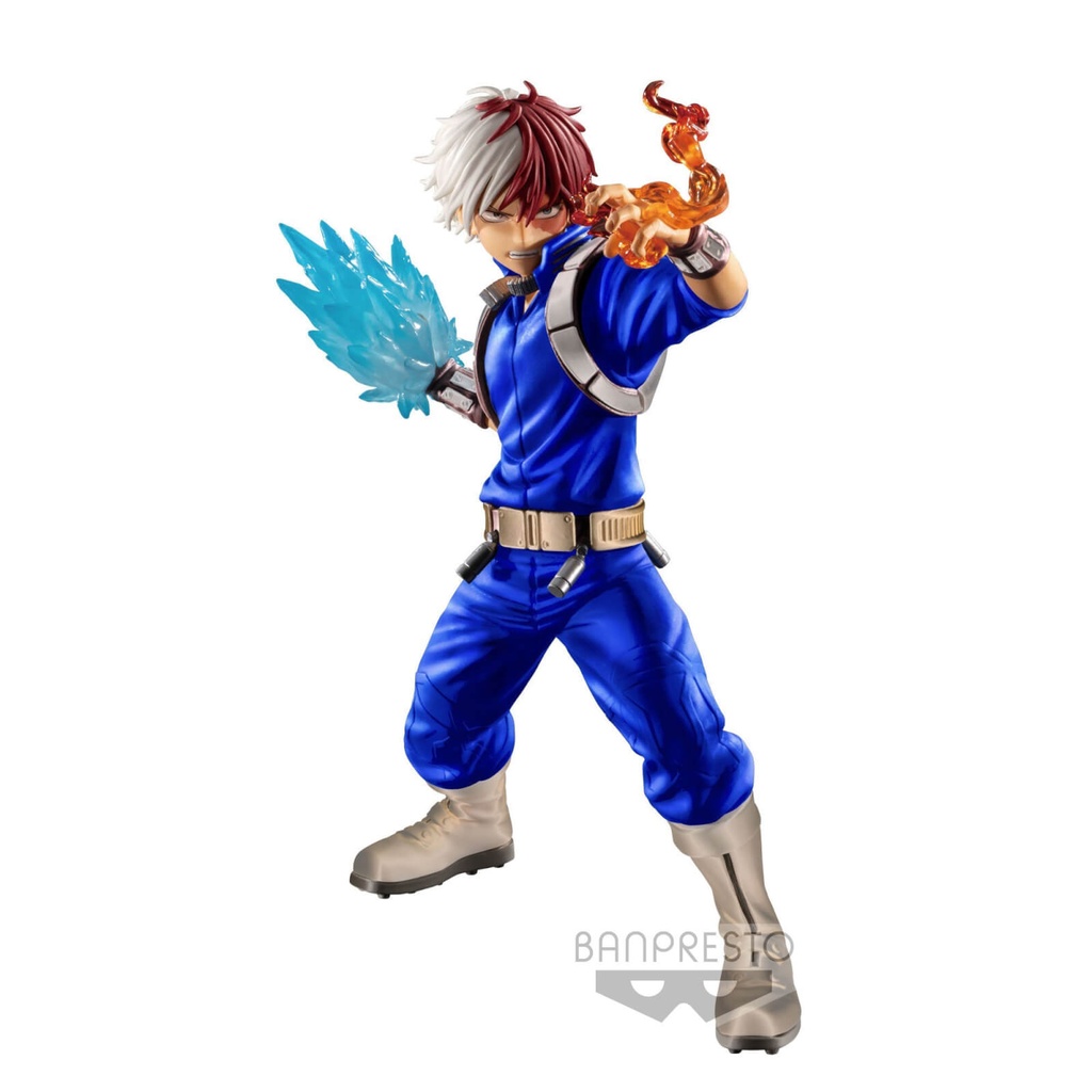 Banpresto My Hero Academia The Amazing Heroes Shoto Todoroki (Special) - Figura de Coleccion - Altura 14cm aprox. - Fabricada en PVC y ABS