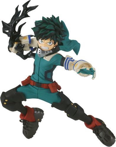 Banpresto My Hero Academia The Amazing Heroes Plus Vol. 2 Izuku Midoriya Deku Latigo Negro - Figura de Coleccion - Altura 13cm aprox. - Fabricada en PVC