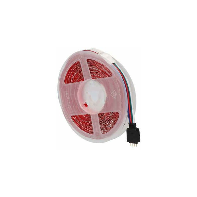 Ksix Pack de 2 Tiras Led RGB de 5m cada una - Varios Modos de Iluminacion - Control Remoto