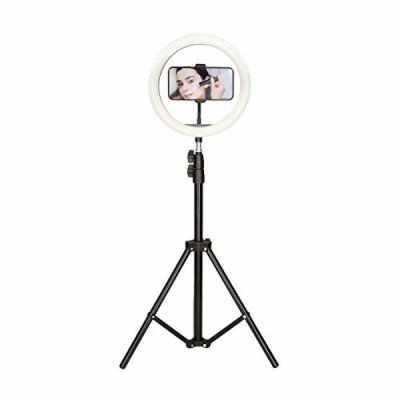 Kit Studio Live Max Aro de Luz para Smartphone con Tripode de Suelo - 1.60m