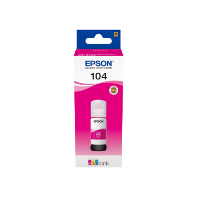 Epson 104 Magenta Botella de Tinta Original - C13T00P340