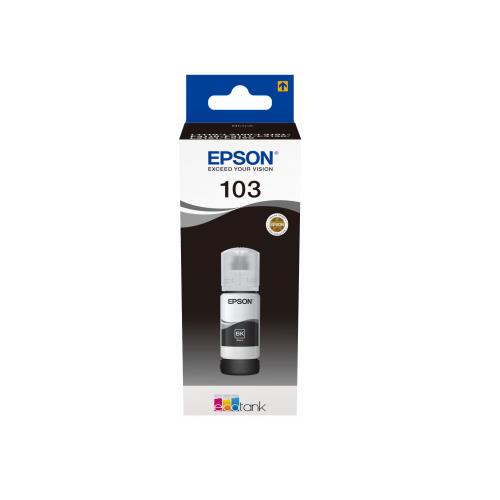 Epson 103 Negro Botella de Tinta Original - C13T00S14A10