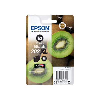 Epson 202XL Negro Cartucho de Tinta Original - C13T02G14010