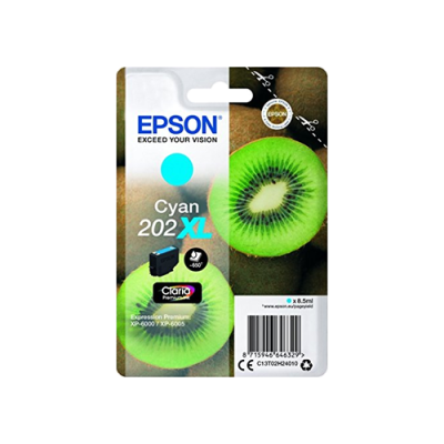 Epson 202XL Cyan Cartucho de Tinta Original - C13T02H24010