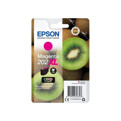 Epson 202XL Magenta Cartucho de Tinta Original - C13T02H34010